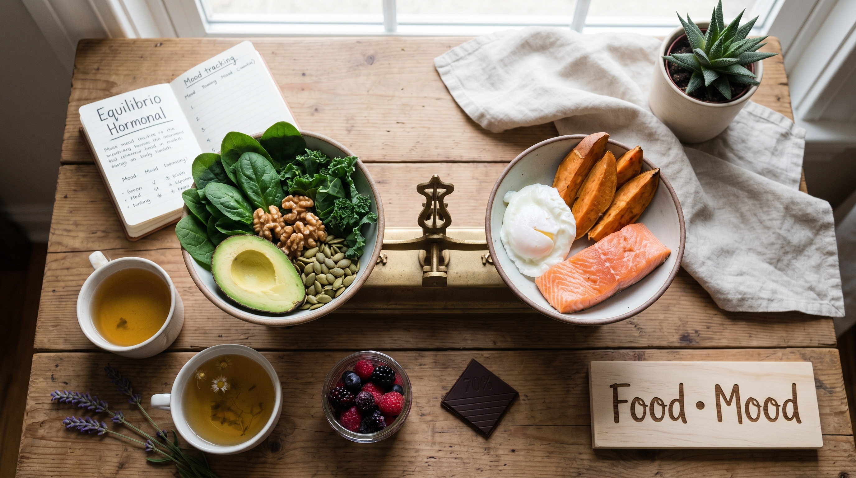 Equilibrio hormonal y estrobioma — Food·Mood